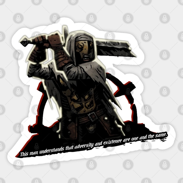 Darkest Dungeon - The Leper Sticker by Reds94